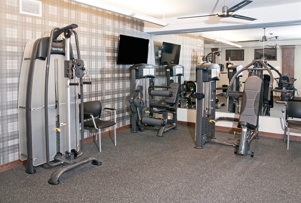 Fitness Center at The Cambric Senior Apartments, Minnesota, 55106