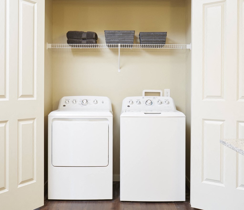 Washer and Dryer at The Cambric Senior Apartments, Minnesota, 55106