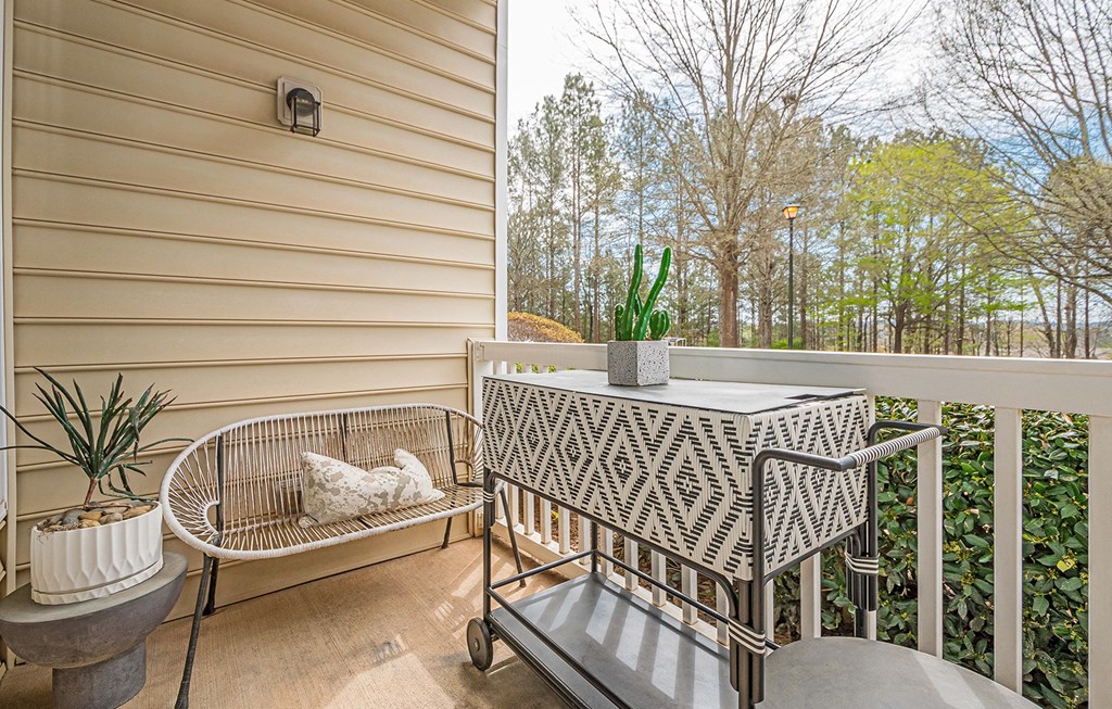 Model Patio at Canterbury Ridge, Canton, 30114
