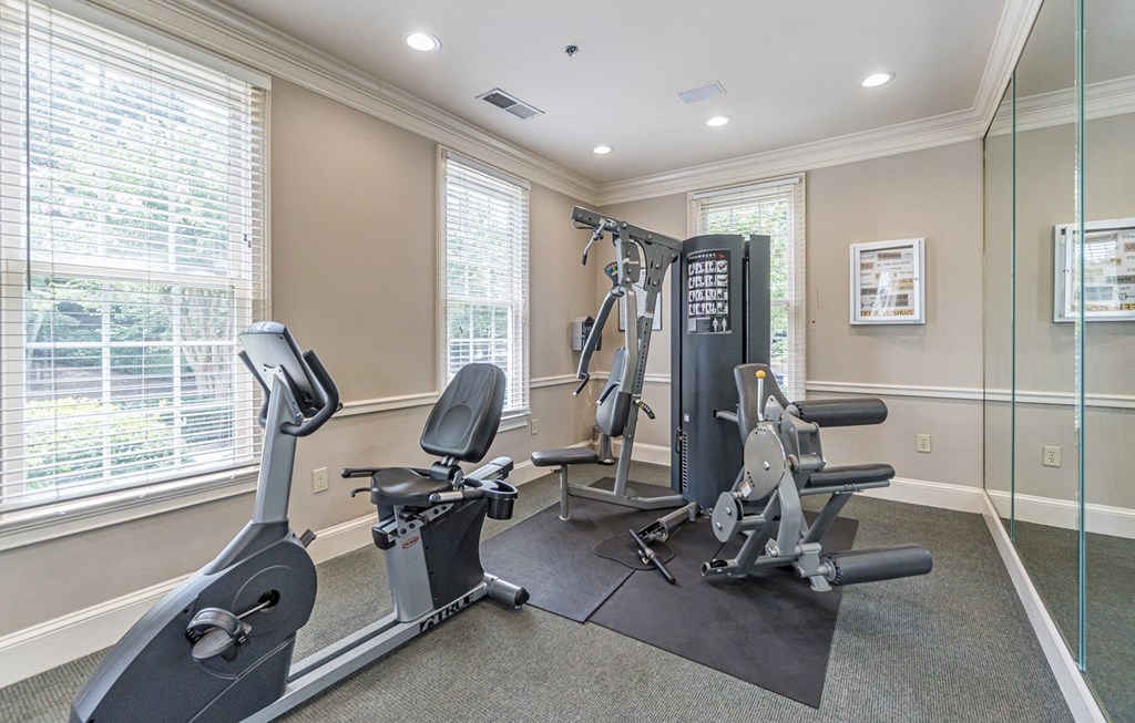 Fitness Center With Updated Equipment at Canterbury Ridge, Canton, 30114