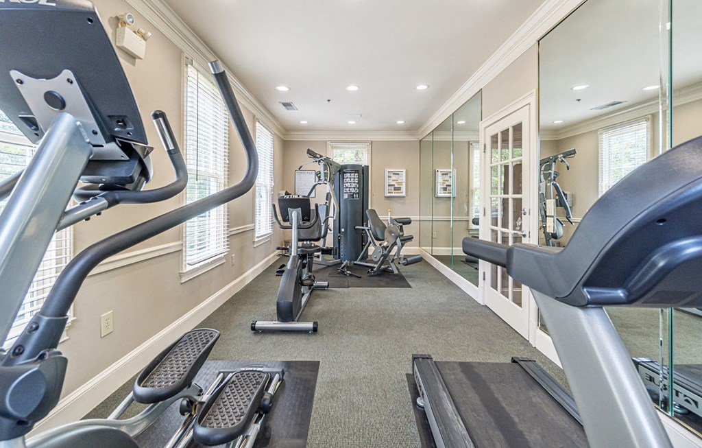 Fitness Center With Modern Equipment at Canterbury Ridge, Canton