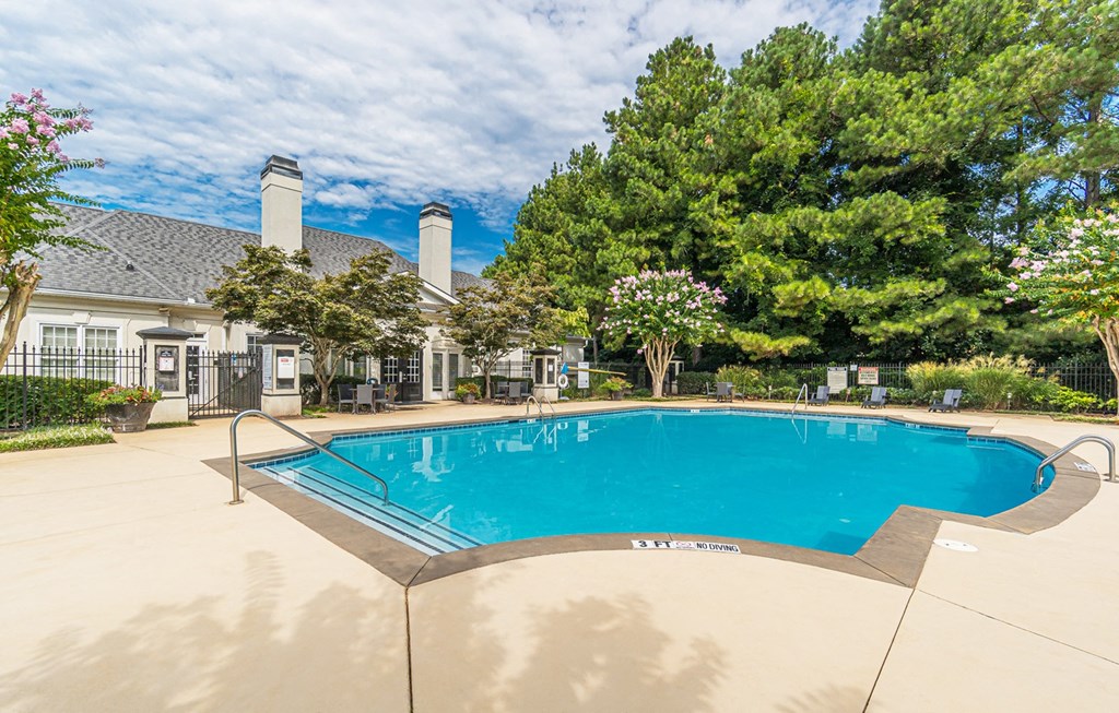 Pool Front View at Canterbury Ridge, Canton, Georgia, 30114