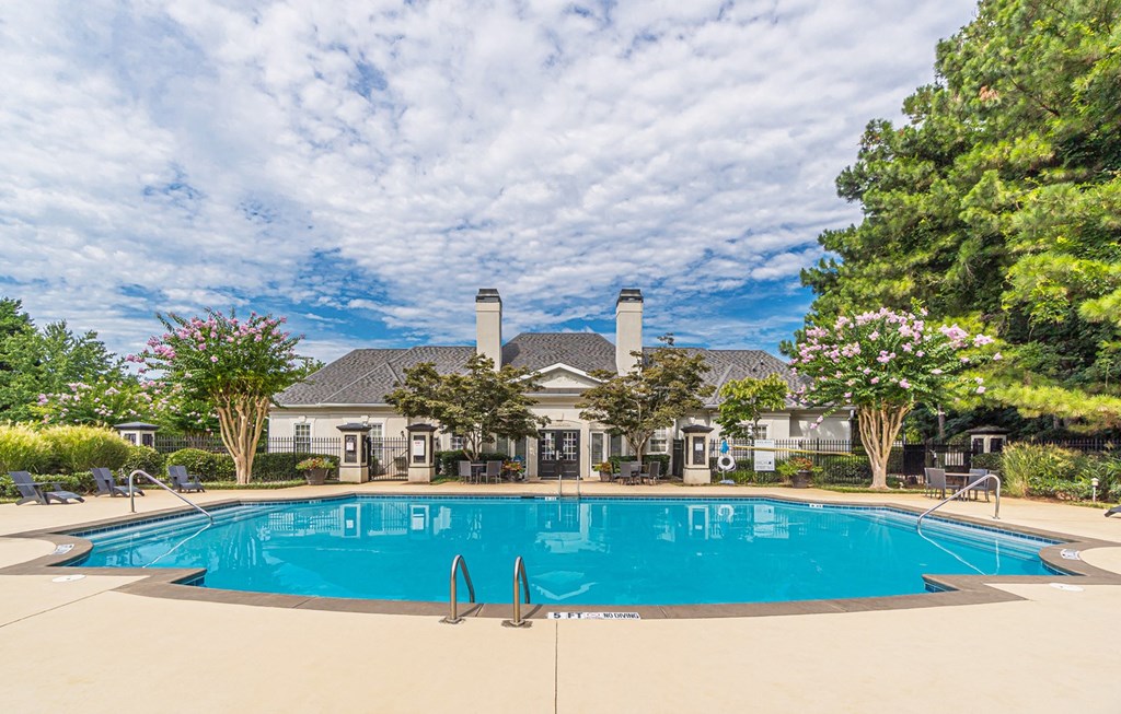 Crystal Clear Swimming Pool at Canterbury Ridge, Canton, GA