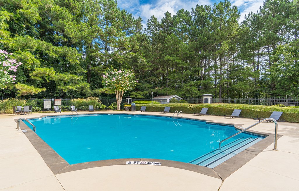 Blue Pool at Canterbury Ridge, Canton, GA, 30114