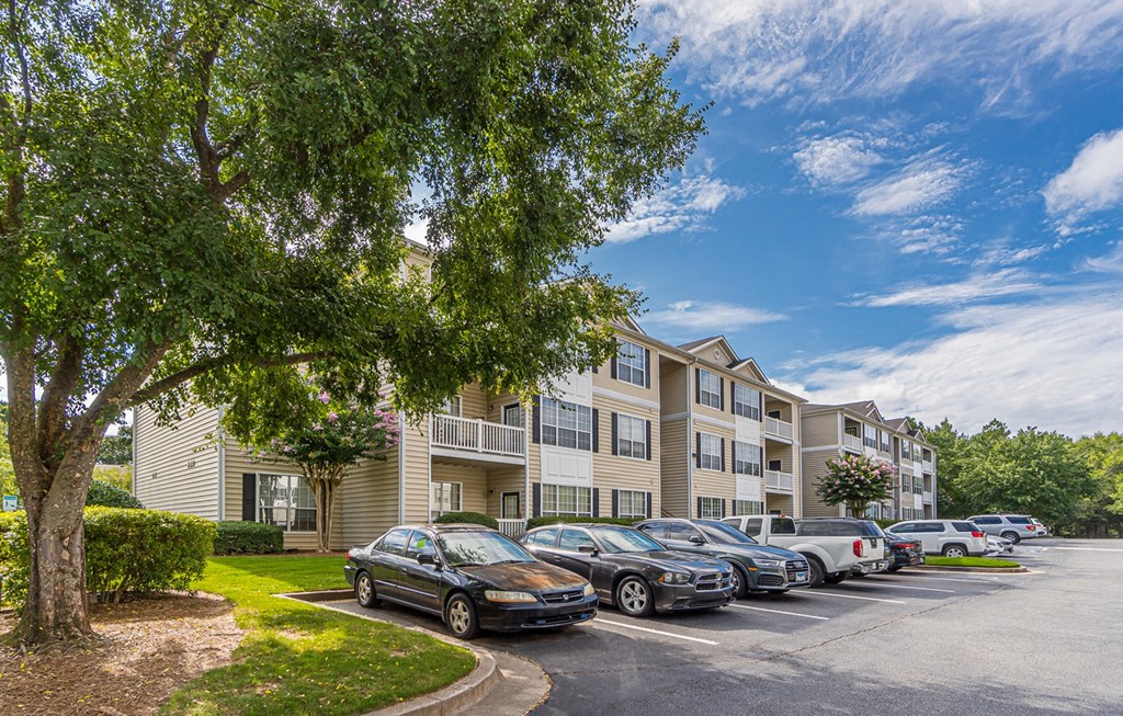 Exterior Parking View at Canterbury Ridge, Canton, GA, 30114