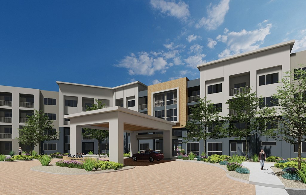 Dominium-Casa Azure-Exterior Bldg Entrance Rendering