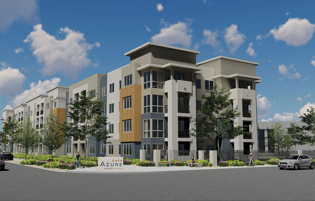 Dominium-Casa Azure-Exterior Side Bldg Rendering