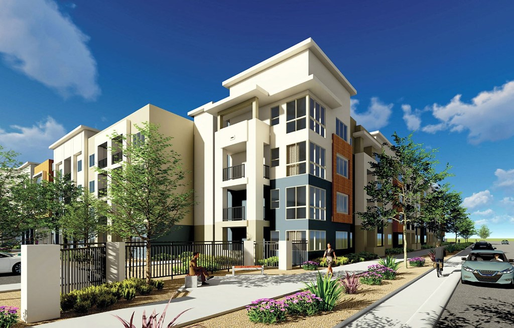 Dominium-Casa Azure-Exterior Side Bldg Rendering