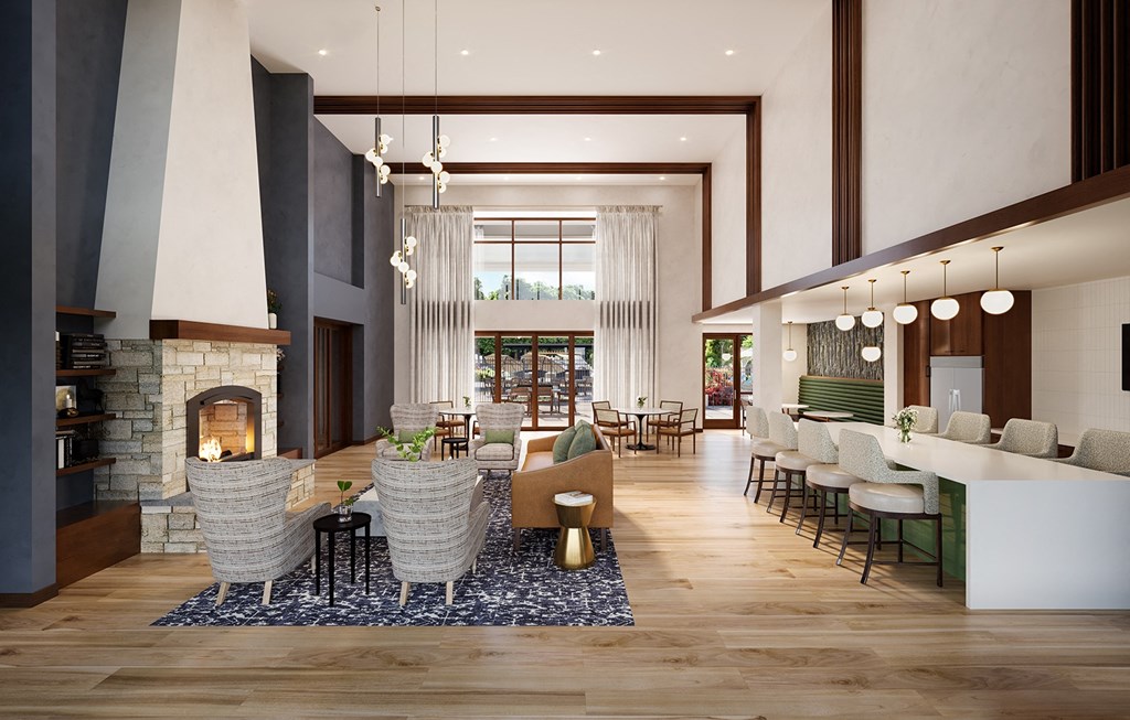 Dominium-Casa Azure-Clubroom Dusk