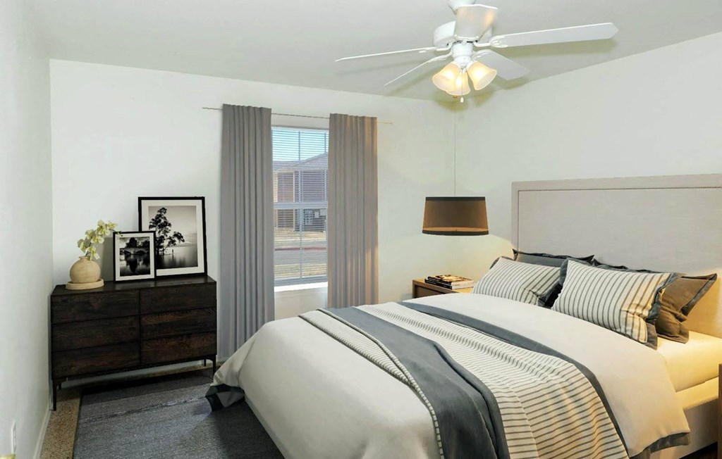 Cathy's Pointe_Model Apartment Bedroom