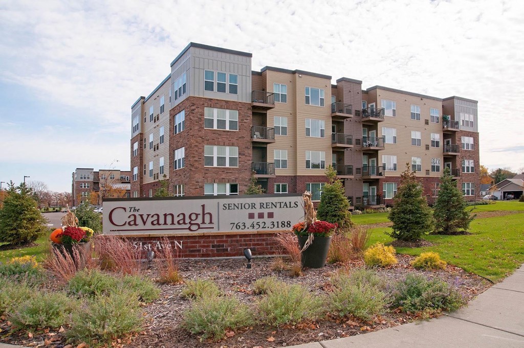 Property Signage Property Signage at The Cavanagh 55+ Apartments, Crystal, MN