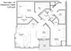 2 Bedroom Floor Plan