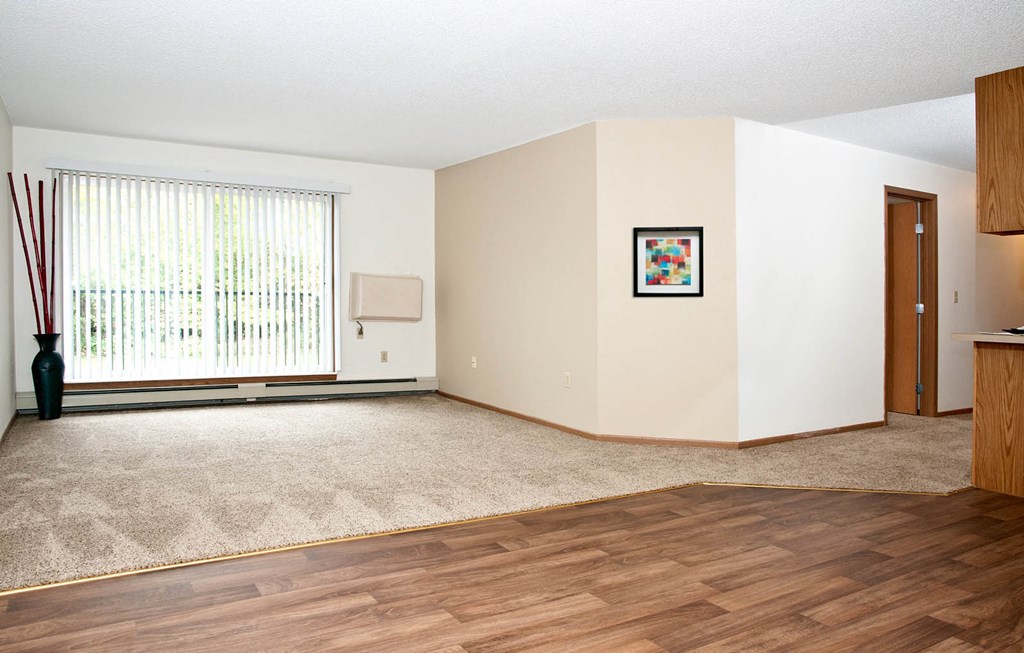 Cedar Ridge_Model Vacant Living Room