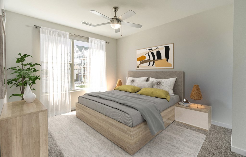 Dominium-Centennial Crossings-Virtually Staged Bedroom