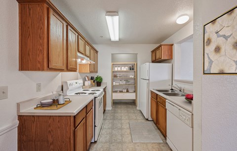 Virtually Staged Kitchen Virtually Staged Kitchen at Chapel Ridge of Gallatin, Gallatin Tennessee