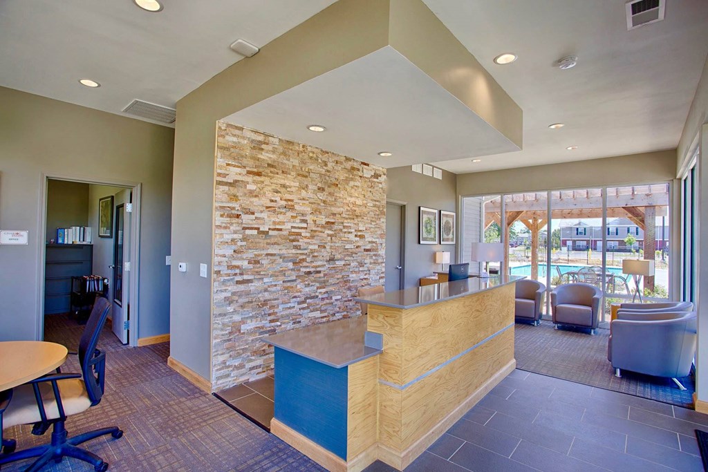 Lobby at Chariot Pointe Apartments, Murfreesboro, TN 37130