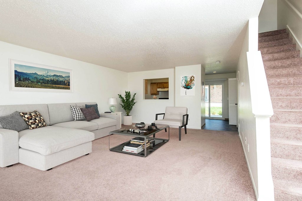 Living Room at The Bluffs at Cherry Hills, Omaha Nebraska