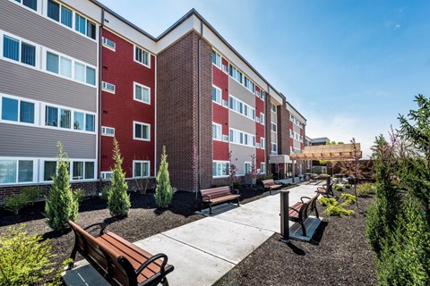 Courtyard_Apartment Exterior