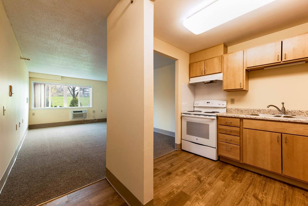 Courtyard_Model Apartment Kitchen