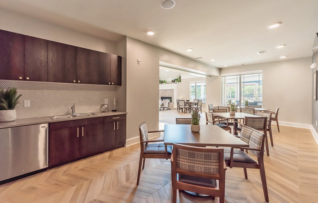 Cards and Crafts Room at Covington Crossings 55+ Senior Living, Georgia, 30014