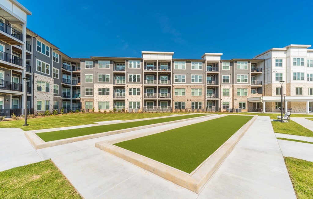 Bocce Ball Court at Covington Crossings 55+ Senior Living, Covington
