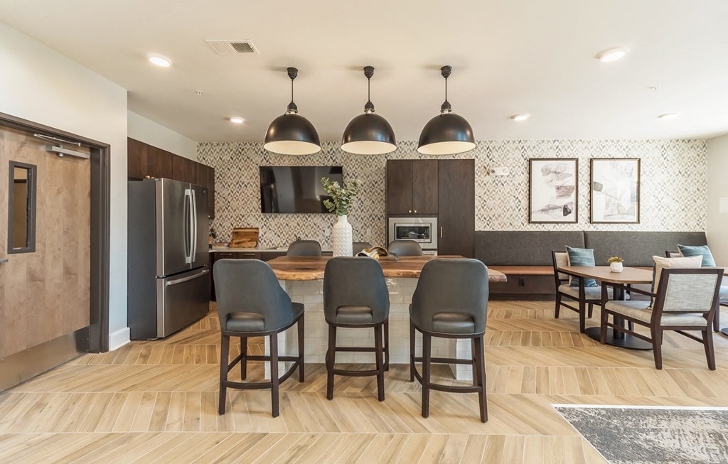Kitchen at Covington Crossings 55+ Senior Living, Covington, GA, 30014