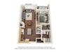 One Bedroom - A2 Floor Plan One Bedroom - A2 Floor Plan at Covington Crossings - 55+ Senior Living, Covington, Georgia
