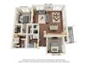 Two Bedroom - B5 Floor Plan Two Bedroom - B5 Floor Plan at Covington Crossings - 55+ Senior Living, Covington