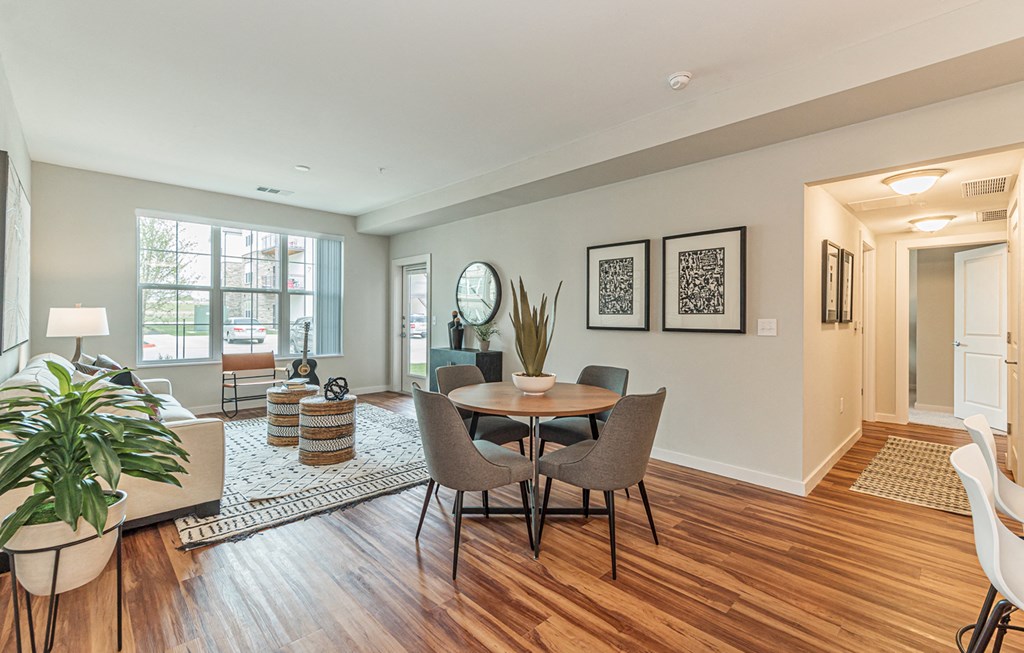 Dominium-Crossroad Commons-Dining and Living Room at Crossroad Commons, Manor, 78653