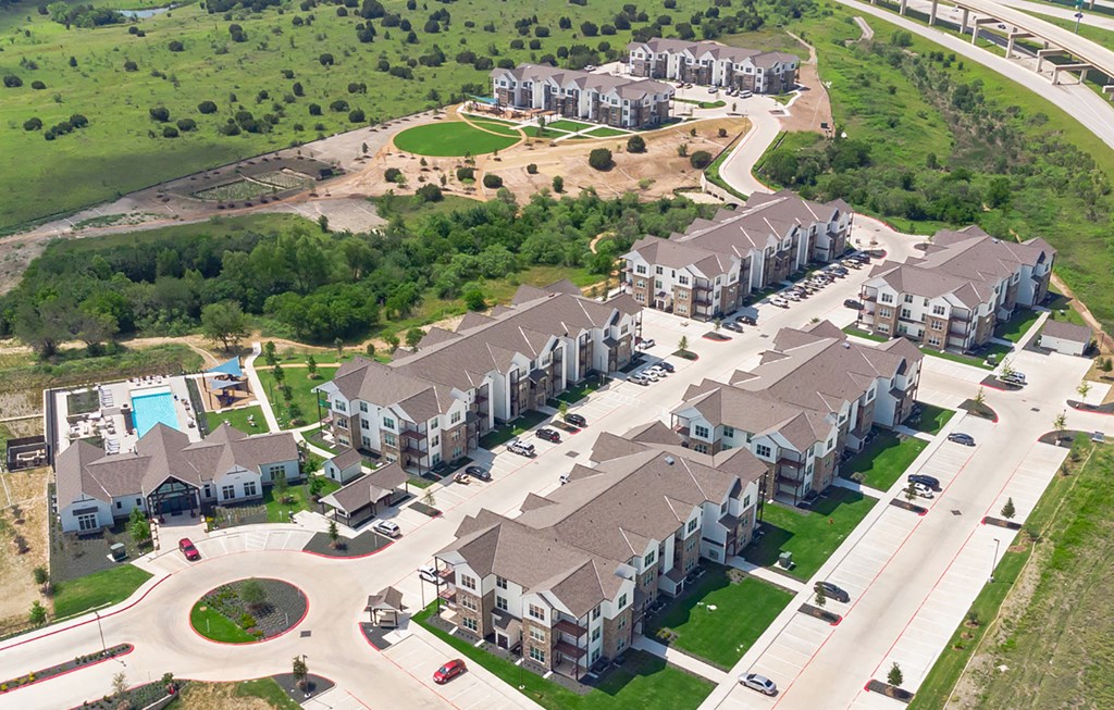 Dominium-Crossroad Commons-Aerial at Crossroad Commons, Manor, 78653