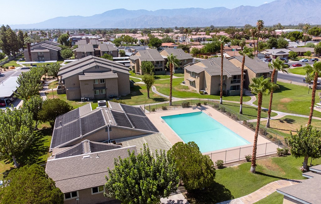 Dominium-Desert Palms-Aerial Exterior