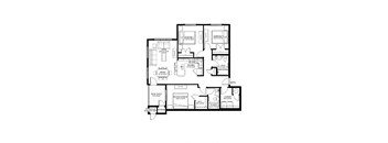 East Range Crossings_3 Bedroom Floor Plan