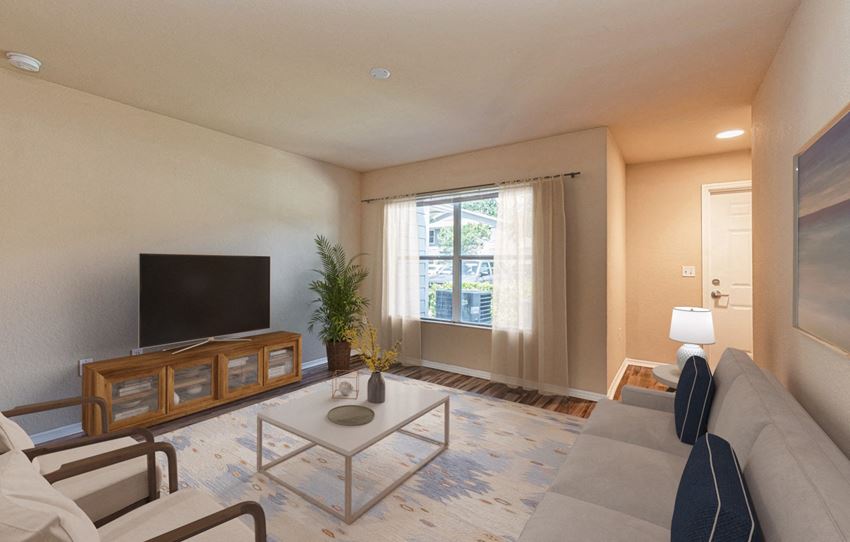 Dominium-Enclave at Pine Oaks-Living Room - Photo Gallery