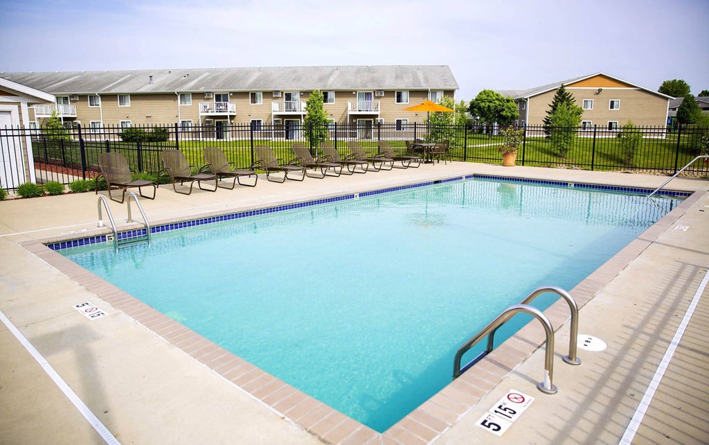 Sparkling Pool at The Villages at Essex Park, Minnesota