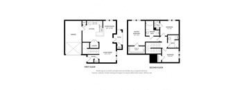 Five Mile Creek_3 Bedroom Townhouse Floor Plan