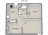 2 Bedroom Floor Plan