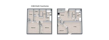 3 Bedroom Floor Plan