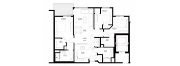 3 Bedroom Floor Plan