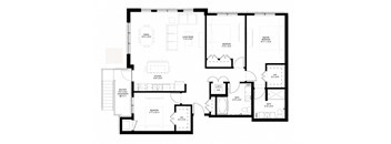 Grand Central Flats_3 Bedroom Floor Plan