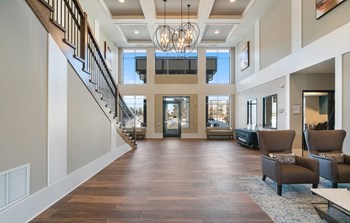 Spacious Lobby at Harbor at Twin Lakes 55+ Apartments, Roseville, MN, 55113 - Photo Gallery 20