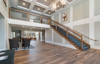Lobby and Loft at Harbor at Twin Lakes 55+ Apartments, Roseville, MN, 55113 - Photo Gallery 21