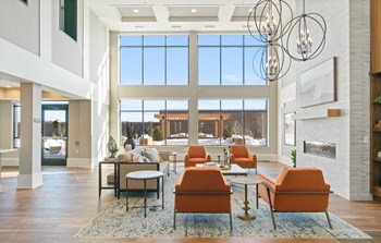 Clubroom Clubroom at Harbor at Twin Lakes 55+ Apartments, Minnesota, 55113 - Photo Gallery 3