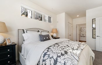 Bedroom With Closet at Harbor at Twin Lakes 55+ Apartments, Roseville - Photo Gallery 32