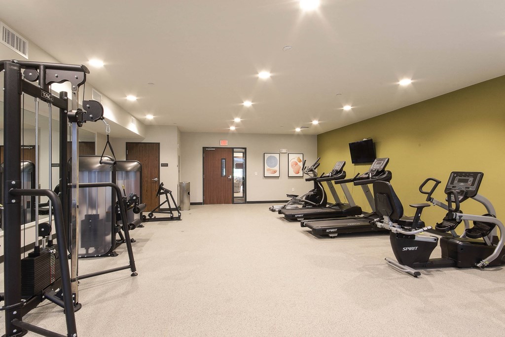 Fitness Area at Haven at Congaree Pointe 55+ Apartments, South Carolina, 29209