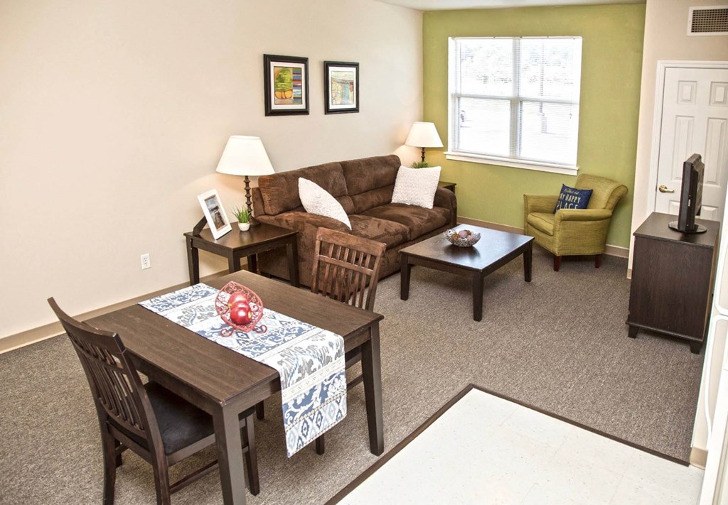 Heritage Landing_Model Apartment Living Room