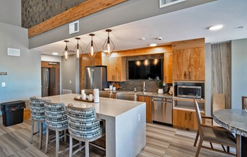 Dominium-Heritage at Church Ranch-Community Kitchen - Photo Gallery 4