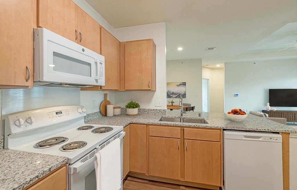 Dominium-Knolls at West Oaks-Virtually Staged Kitchen