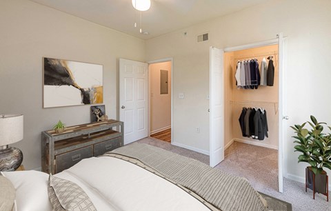 Dominium-Knolls at West Oaks-Virtually Staged Bedroom