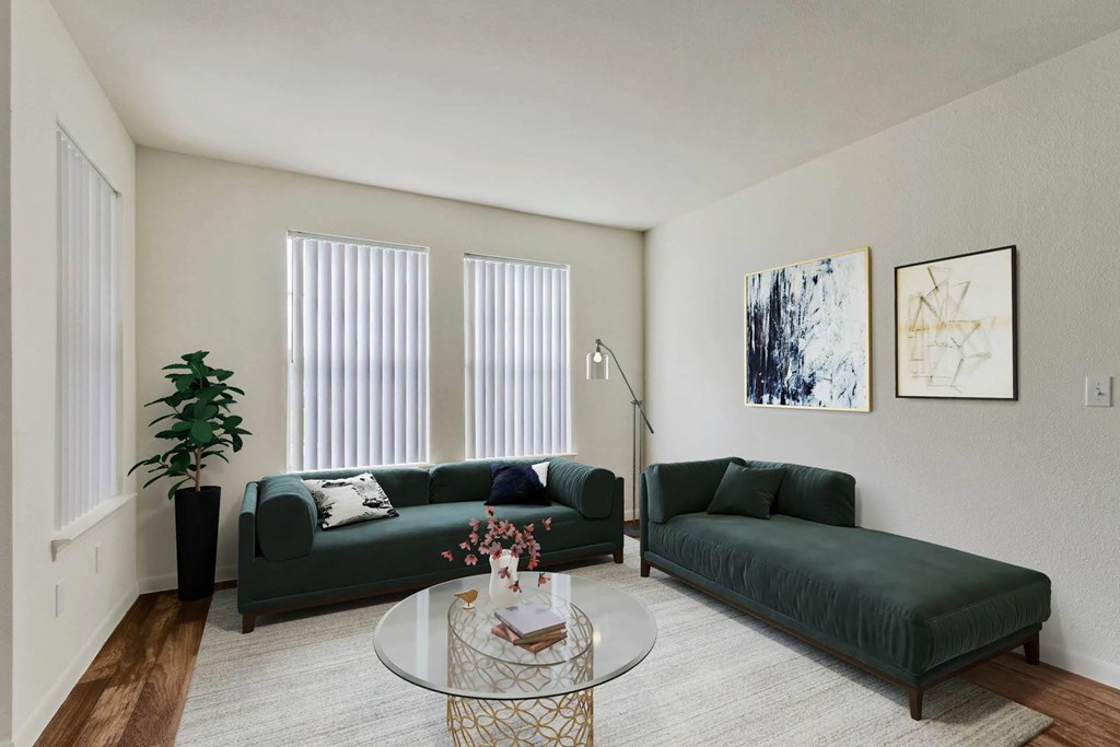 Living Room With Sofa at Lakecrest Village, Houston, 77078