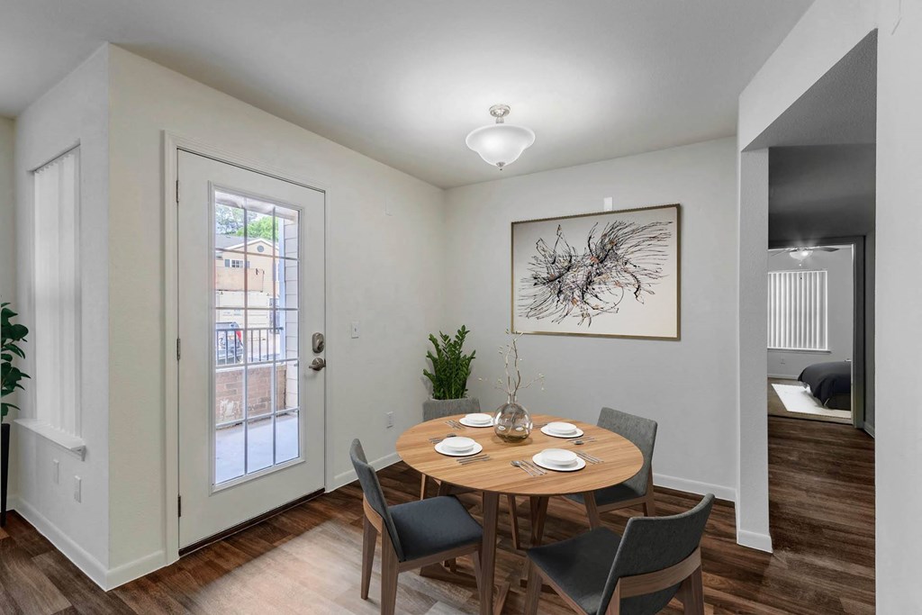 Dining Room at Lakecrest Village, Houston, TX 77078